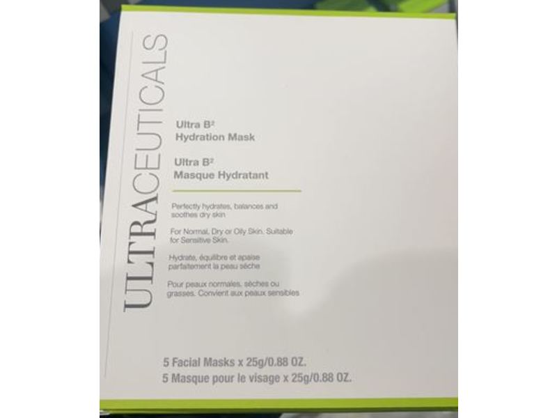 Ultraceuticals Ultra B Hydration Mask, 0.88 oz/25 g, 5 Counts