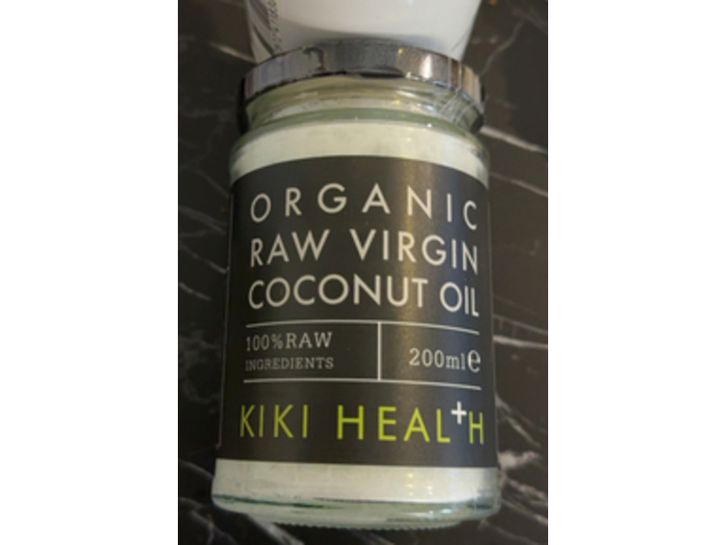 Kiki Health Organic Raw Virgin Coconut Oil, 200 mL