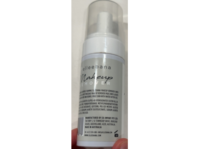 Elleebana Makeup Remover, 4.2 fl oz/125 mL