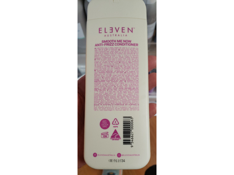 Eleven Australia Anti-Frizz Conditioner, Smooth Me Now, 10.1 fl oz/300 mL