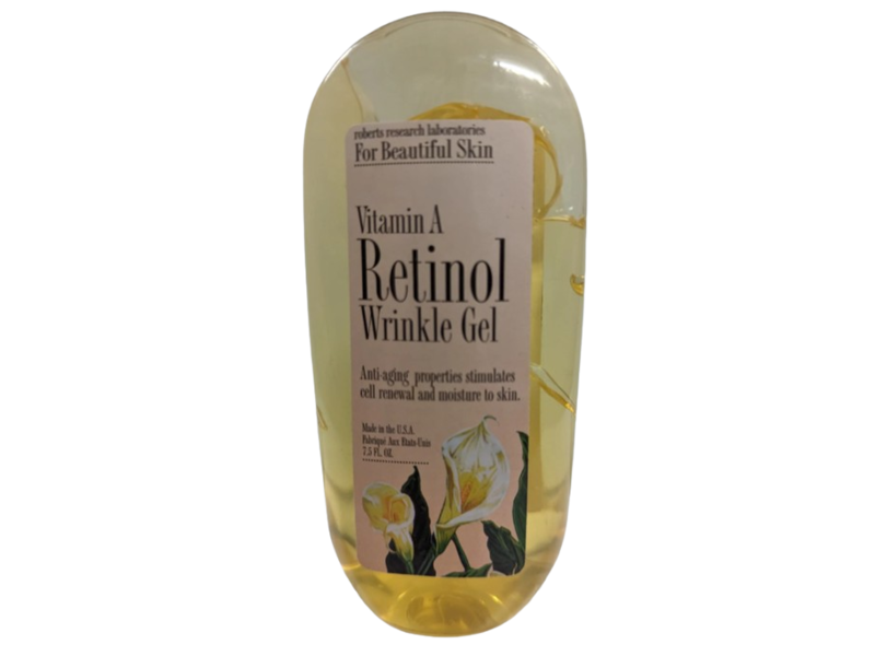 Roberts Research Labs Retinol Wrinkle Gel, Vitamin A, 7.5 fl oz/200 mL