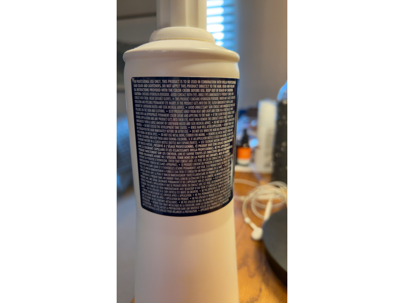 Wella Professionals Welloxon Perfect Creme Developer, 20 Volume (6%), 33.8 fl oz/1 L