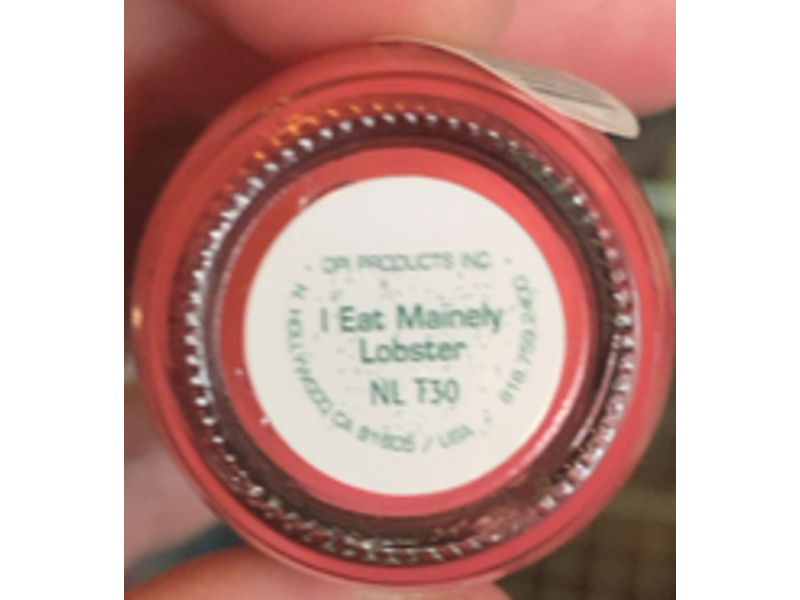 O.P.I Nail Lacquer, I Eat Mainely Lobster, 0.5 fl oz/15 mL