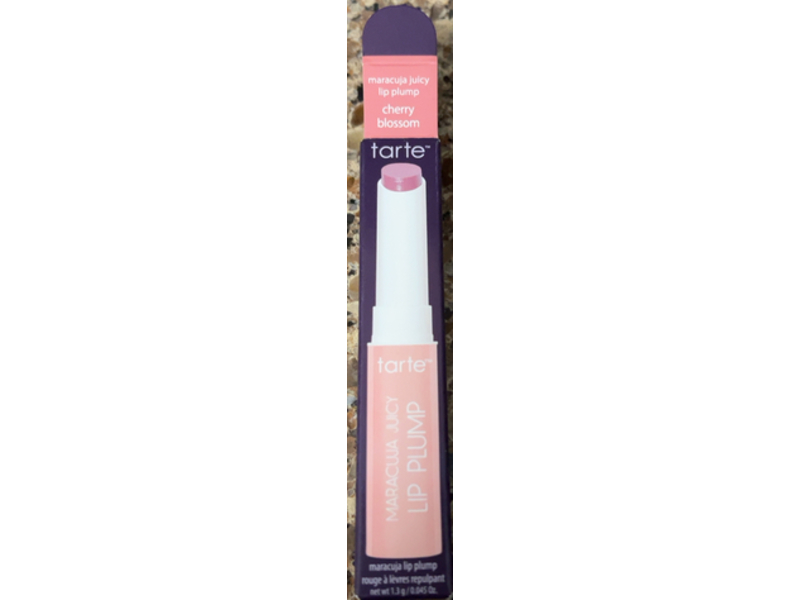 Tarte Maracuja Juicy Lip Plump, Cherry Blossom, 0.045 oz/1.3 g