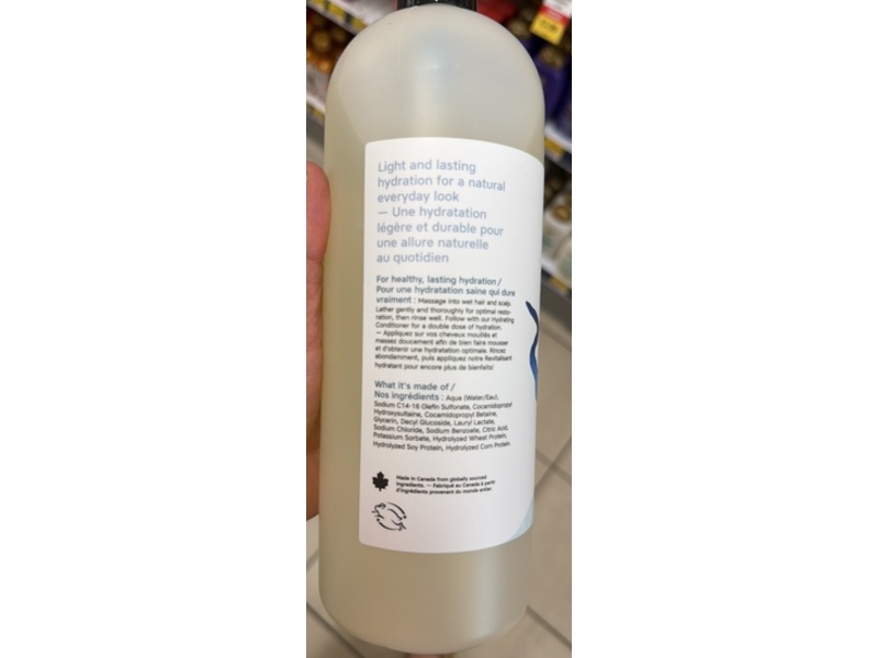 The Unscented Company Hydrating Shampoo, Vegan Keratin, 32 fl oz/946 mL