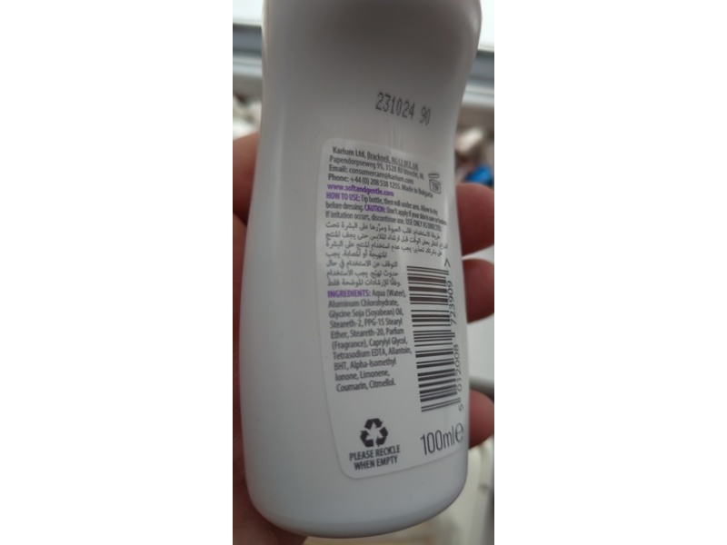 Soft & Gentle Anti-Perspirant Deodorant, Fresh Blossom, 100 mL