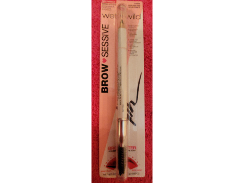 wet n wild Brow-Sessive Brow Pencil, Dark Brown, 0.02 oz/0.7 g