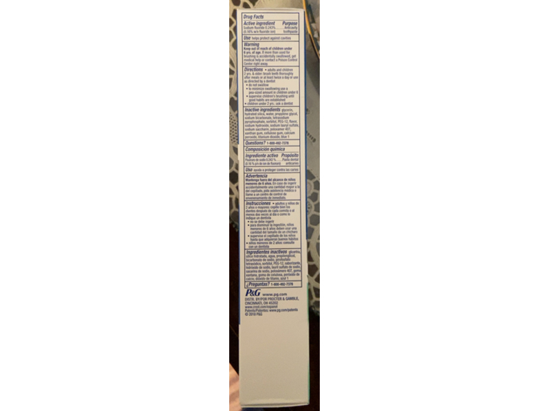 Crest Complete Plus Whitening Baking Soda & Peroxide + Scope Toothpaste, Fresh Mint, 5.4 oz/153 g