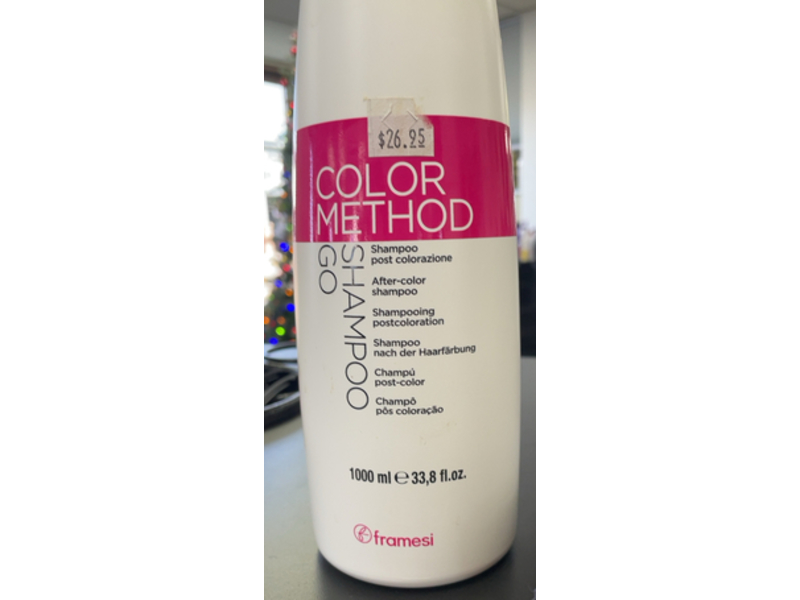 Framesi Color Method After Color Shampoo, 33.8 fl oz/1000 mL