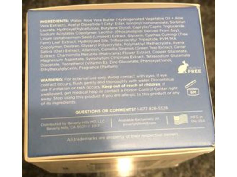 Beverly Hills MD Hills Lift + Firm Sculpting Cream, 50 mL