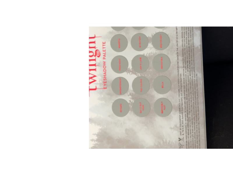 Colourpop Twilight Eye Shadow Palette, 0.58 oz/16.5 g