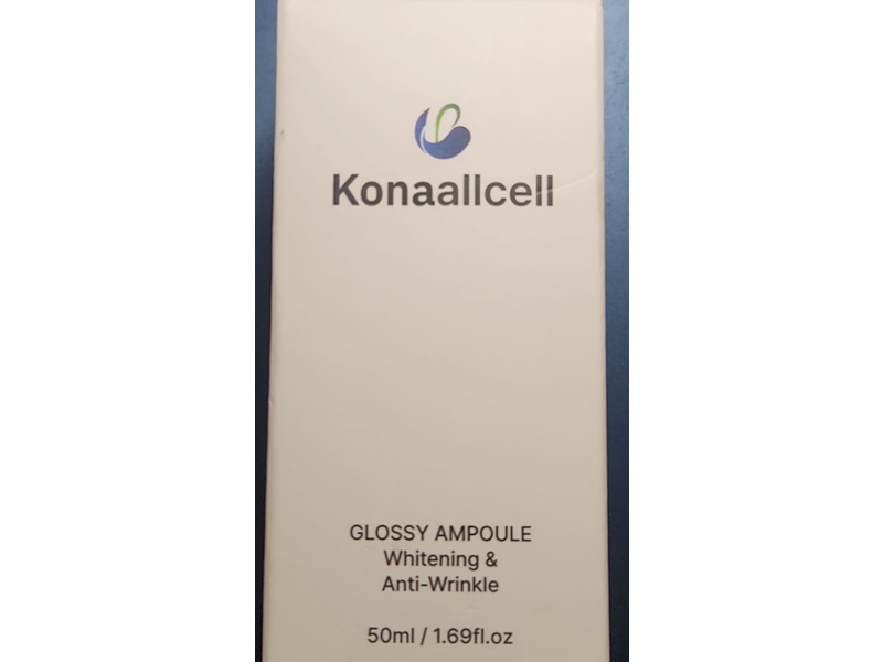 Konaallcell Whitening & Anti-Wrinkle Glossy Ampoule, 1.69 fl oz/50 mL