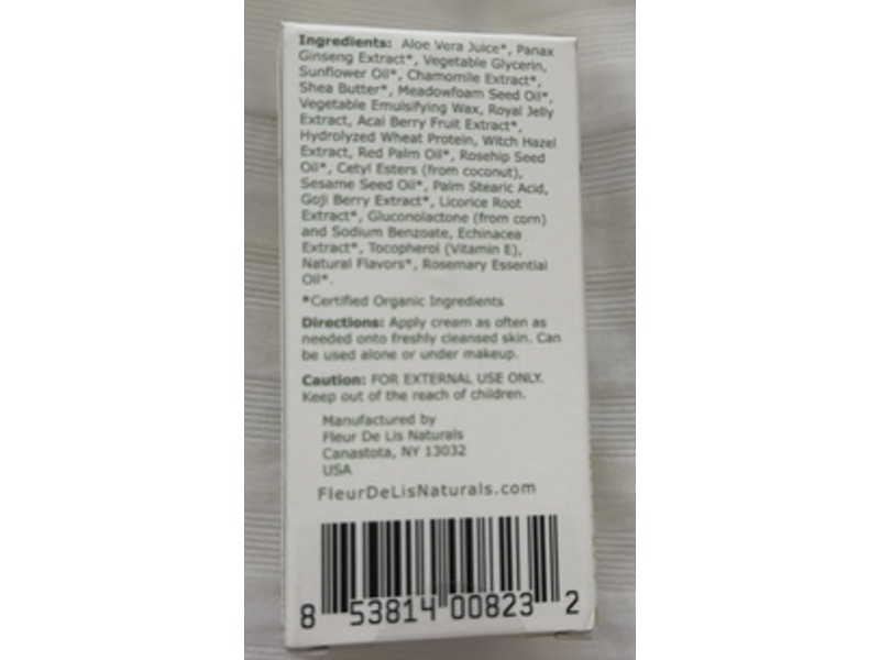 Fleur De Lis Naturals Royal Jelly High Performance Recovery Cream, 1.7 fl oz/50 mL