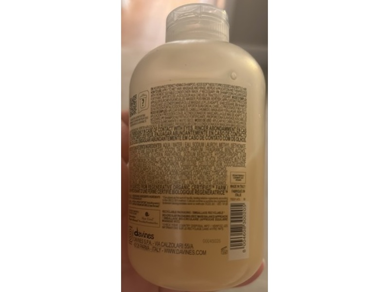 Davines NOUNOU/ Nourishing Shampoo, 8.5 fl oz/250 mL