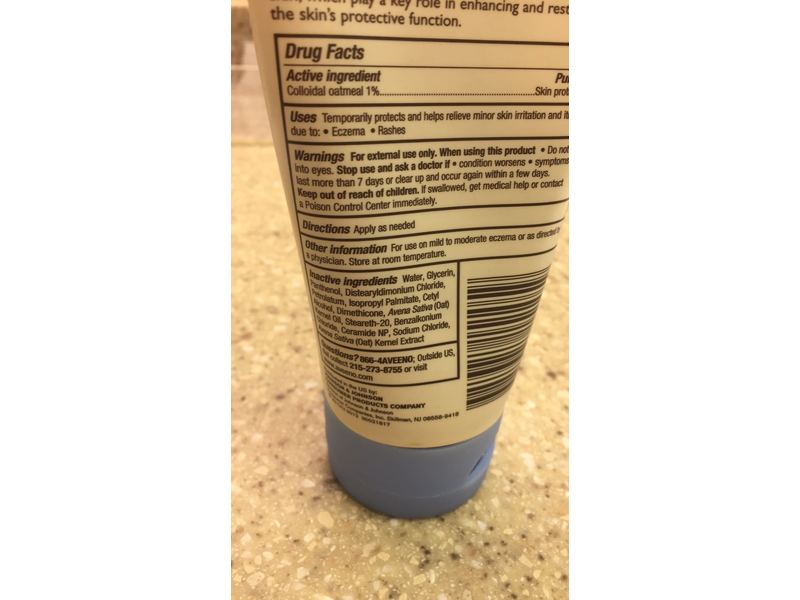 Aveeno Eczema Therapy Moisturizing Cream, 12 oz/354 mL