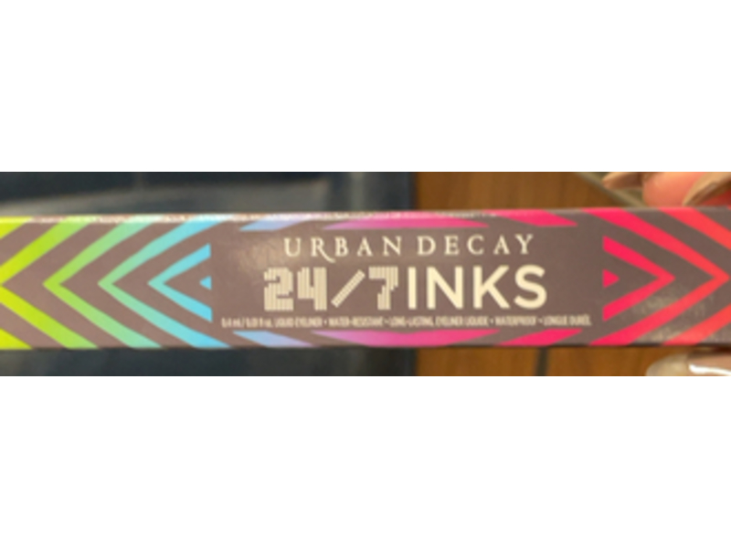 Urban Decay 24/7 Inks Liquid Eyeliner, Hi-Energy, 0.28 g