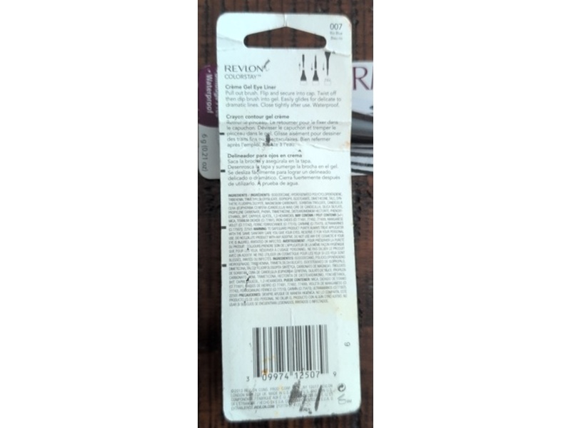 Revlon Colorstay Creme Gel Eye Liner, 007 Rio Blue