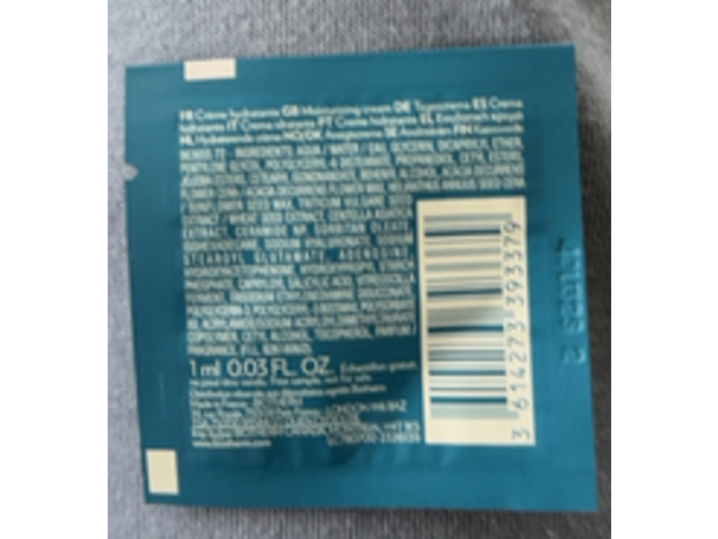 Biotherm Cera Repair Barrier Cream, 0.03 fl oz/1 mL