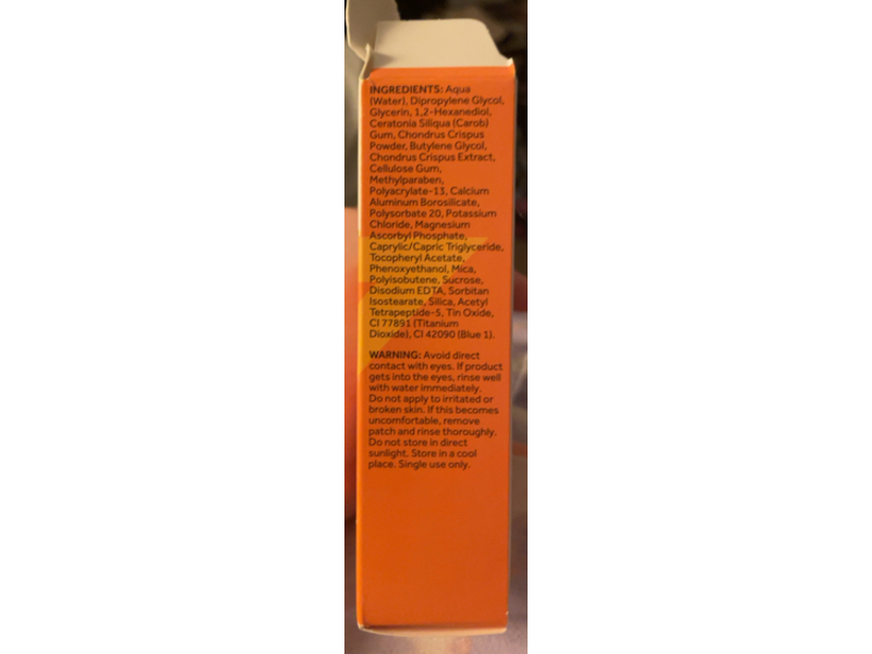 No7 Radiance+ Illuminating Hydrogel Eye Mask, 0.12 oz/3.6 g, 5 Count