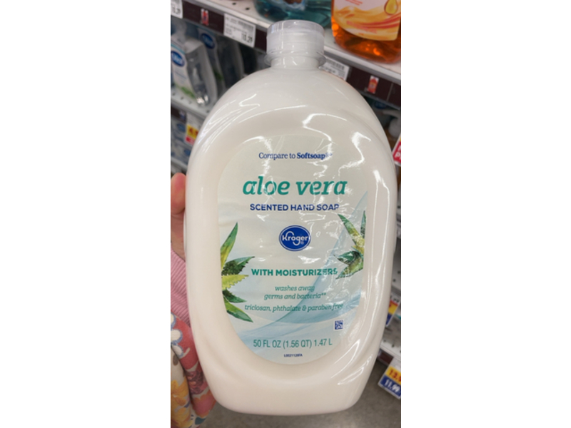 Kroger Scented Hand Soap, Aloe Vera, 50 fl oz/1.47 L