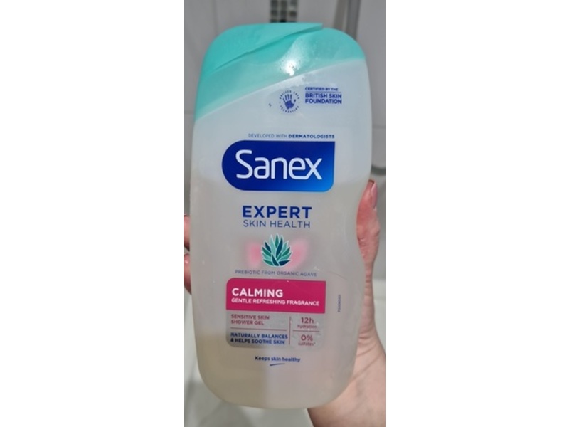 Sanex Expert Skin Shower Gel, Calming, 450 mL