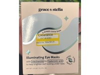 Grace & Stella A Dream Come Blue Illuminating Eye Masks, Niacinamide & Hyaluronic Acid, 0.2 fl oz/6 g, 6 Pairs - Image 3