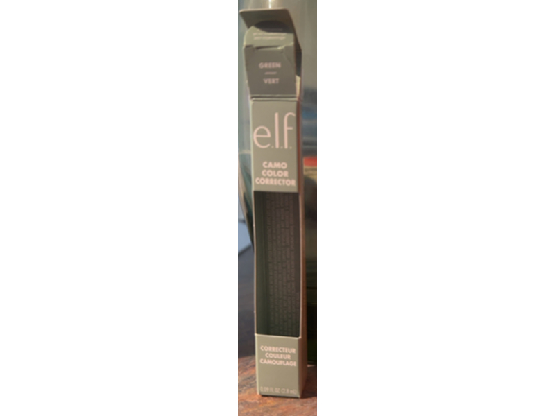 e.l.f. Camo Color Corrector, Green, 0.09 fl oz/2.8 mL