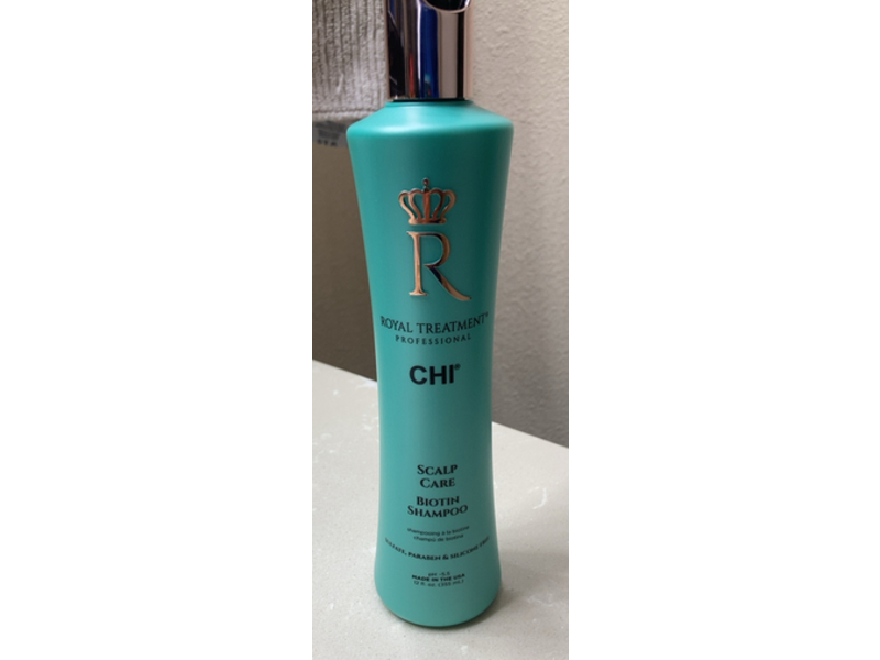 Chi Royal Treatment Professional Scalp Care Biotin Shampoo, 12 fl oz/355 mL