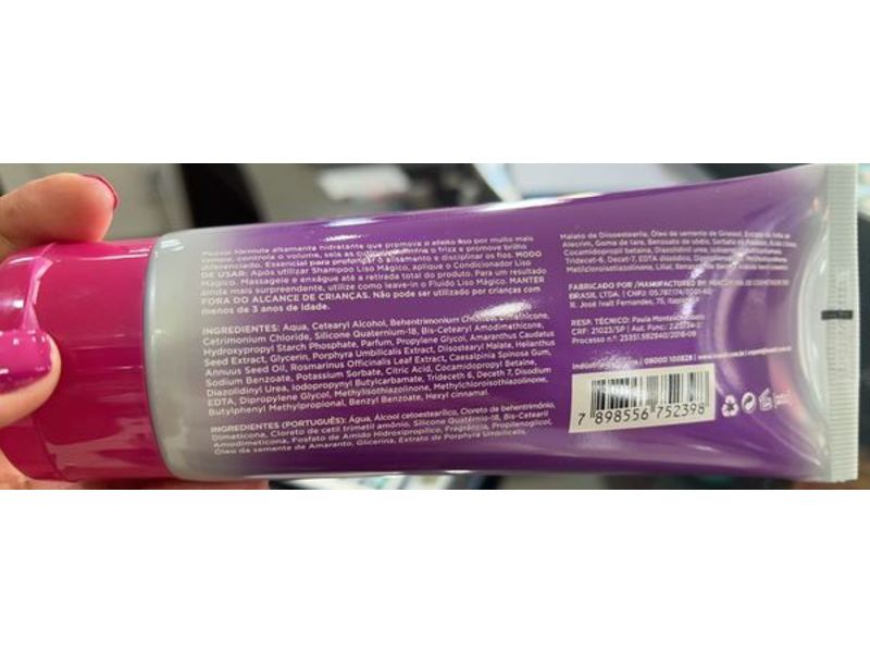 Lowell Liso Magico Keeping Liss Moisturizing Conditioner, 6.8 fl oz/200 mL