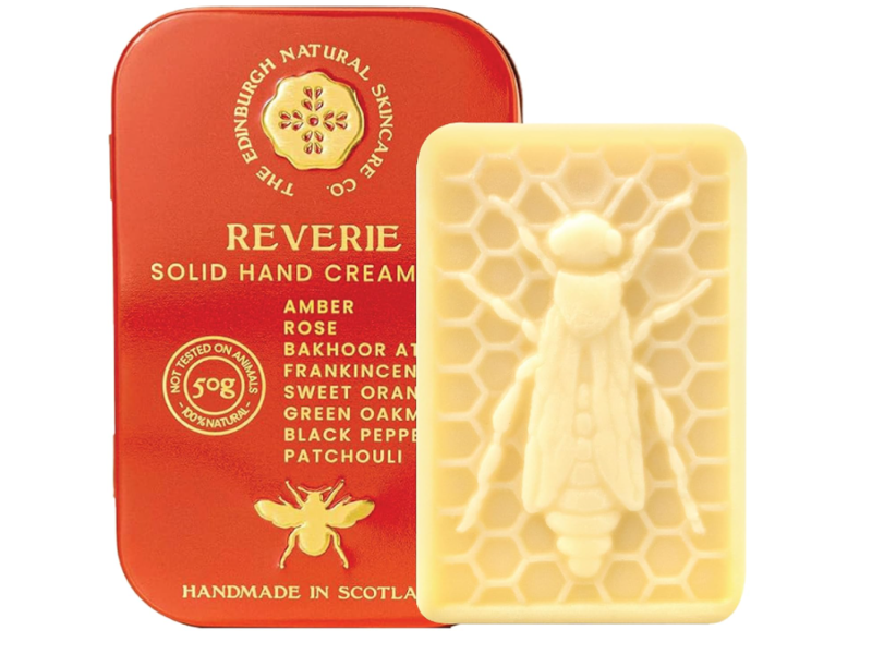 The Edinburgh Natural Skincare Co. Reverie Solid Hand Cream Bar, 50 g