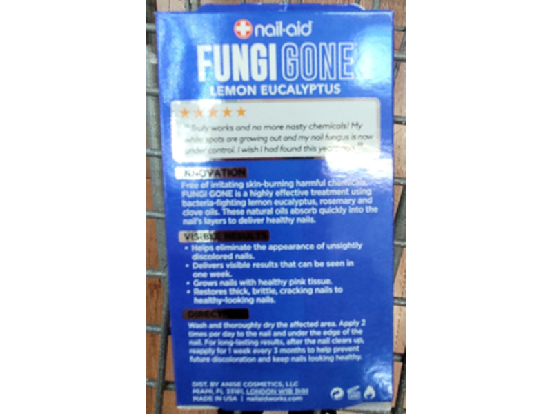 Nail-Aid Fungi Gone, Lemon Eucalyptus, 0.5 fl oz/15 mL