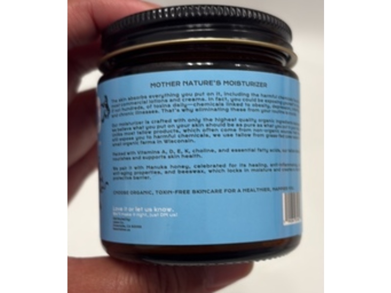 Lasso Face Moisturizer, Organic Tallow & Manuka Honey, Unscented, 4 oz/28.35 g