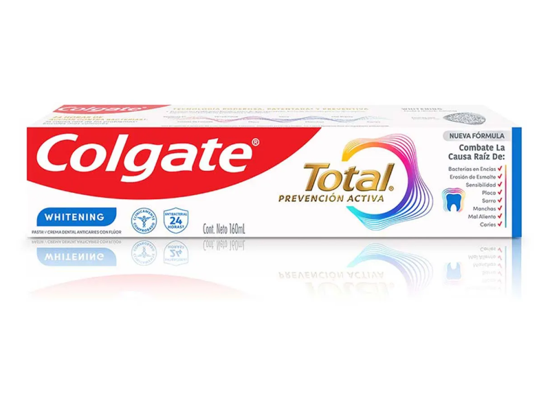 Colgate Total Toothpaste, Whitening, 160 mL