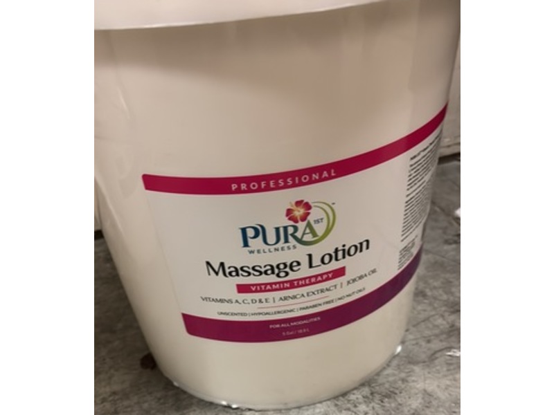 Pura Wellness Massage Lotion, Vitamin Therapy, 18.9 L