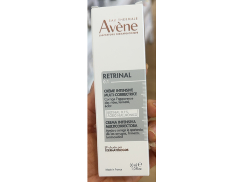 Avene Retrinal 0.1% Intensive Multi-Corrective Cream, 1 fl oz/30 mL