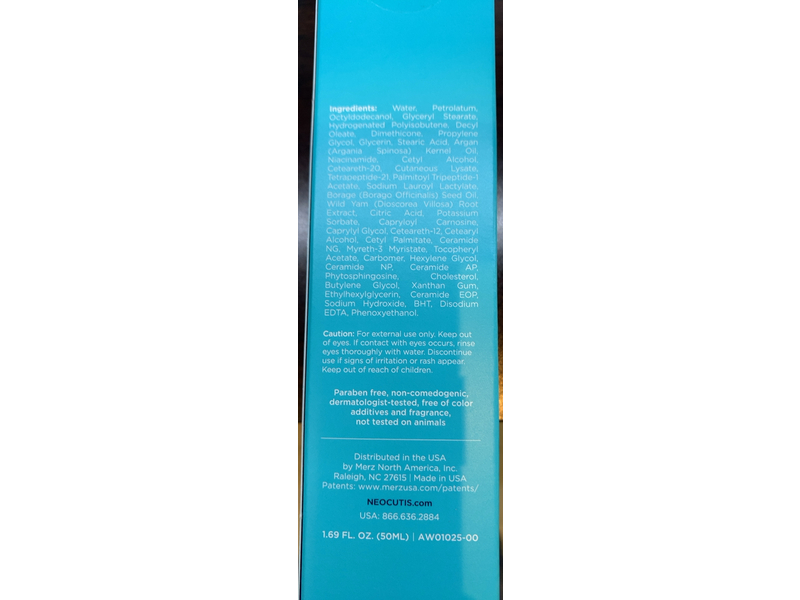 Neocutis Bio Cream Firm Riche Extra Moisturizing Smoothing & Tightening Cream, 1.69 fl oz/50 mL