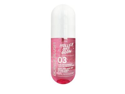 Holler And Glow Bondi Blush Body & Hair Mist, 03 Pink Dragonfruit, 8.11 fl oz/240 mL