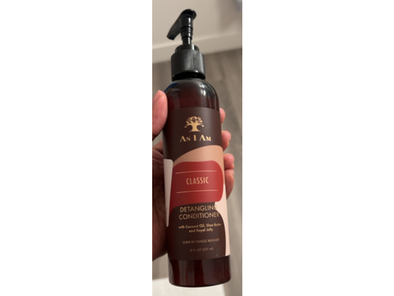As I Am Detangling Conditioner, Classic, 8 fl oz/237 mL