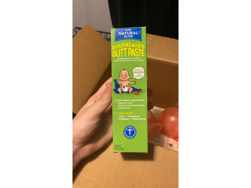 Boudreaux's Butt Paste Diaper Rash Ointment, 4 oz (113 g)