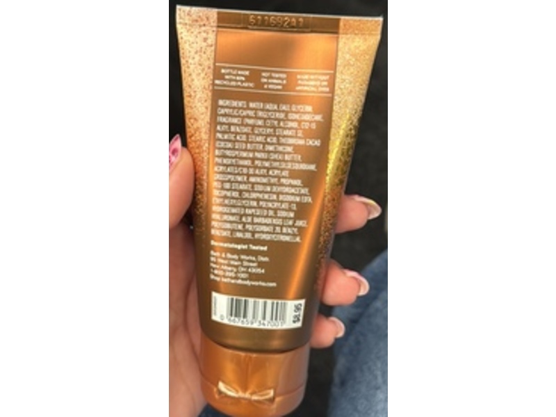 Bath & Body Works Ultimate Hydration Body Cream, Warm Vanilla Sugar, 2.5 oz/70 g