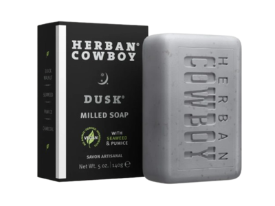 Herban Cow Boy Milled Soap, Dusk, 5 oz/140 g