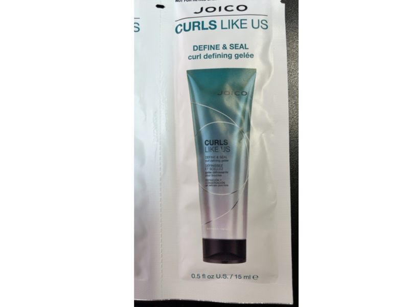 Joico Curls Like Us Define & Seal Curl Defining Gelee, 0.5 fl oz/15 mL
