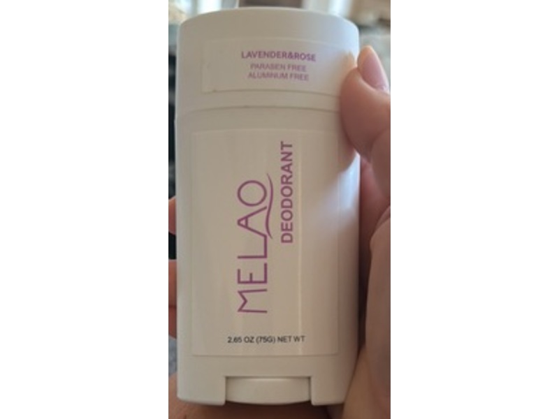 Melao Deodorant, Lavender & Rose, 2.65 oz/75 g