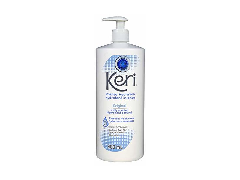Keri Original Intense Hydration Lotion, Softly Scented, 900 mL