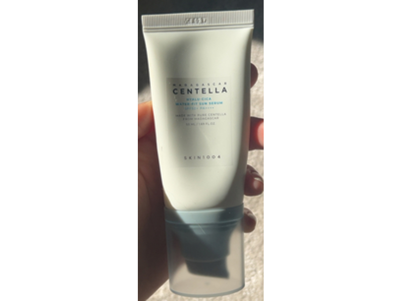 Madagascar Centella Hyalu-Cica Water Fit Sun Serum, SPF 50+ PA++++, 1.69 fl oz/50 mL, Pack Of 2