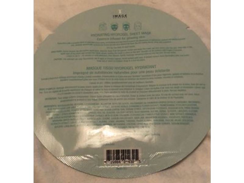 Image Skincare I Mask Hydrating Hydrogel Sheet Mask, 0.6 oz / 17 g