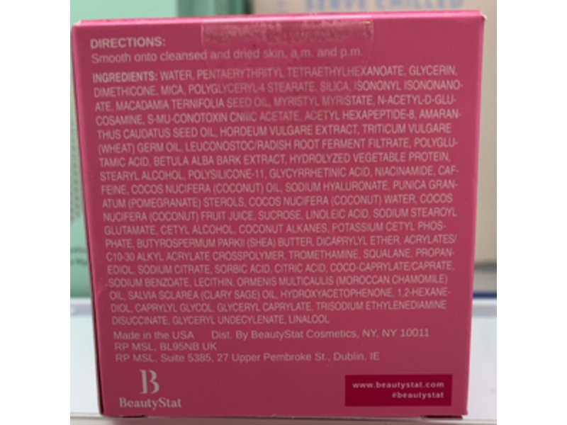 BeautyStat Peptide Wrinkle Relaxing Moisturizer, 1.7 oz/50 mL