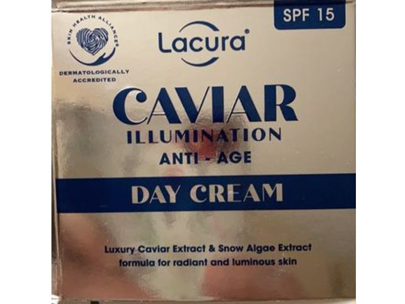 Lacura Caviar Illumination Anti-age Day Cream,SPF 15, 50 mL