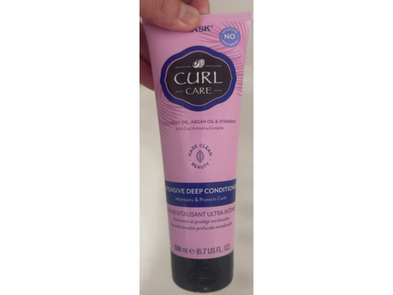 Hask Curl Care Intensive Deep Conditioner, 6.7 fl oz/198 mL
