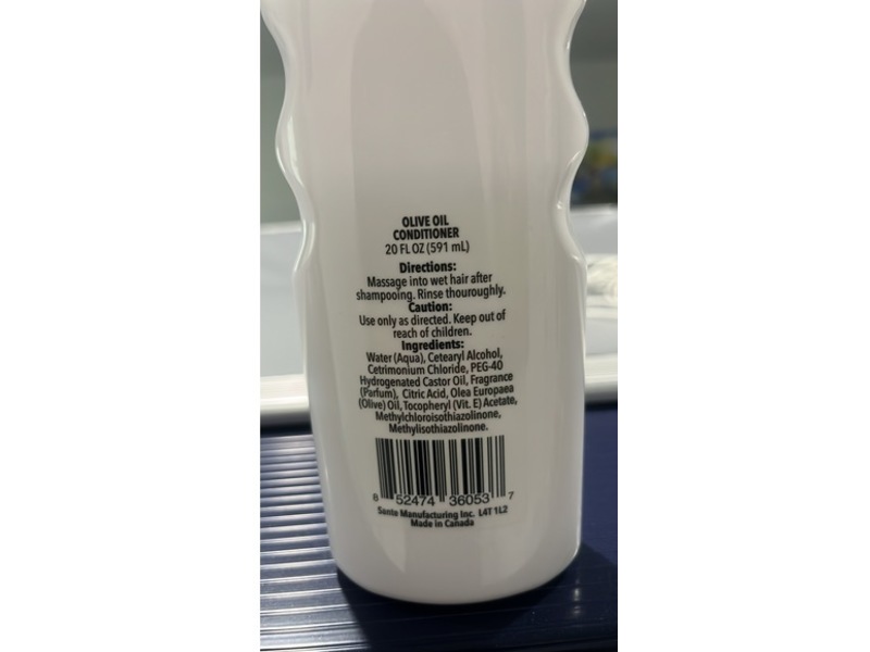 Spa Soap Deep Moisturizing Conditioner, Olive Oil, 20 fl oz/591 mL